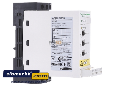 Ansicht links Schneider Electric ATS01N212QN Sanftanlasser 5,5KW,3x380-415V,12A 