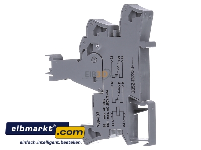 View on the right WAGO Kontakttechnik 788-103 Relay socket 8-pin
