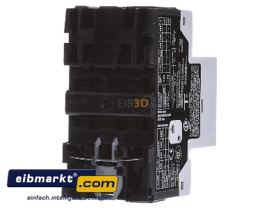 Back view Eaton (Moeller) PKZM01-1 Motor protective circuit-breaker 1A 
