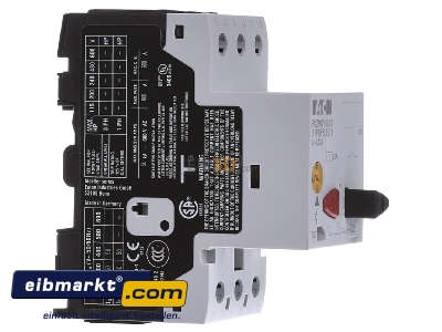View on the left Eaton (Moeller) PKZM01-0,63 Motor protective circuit-breaker 0,63A
