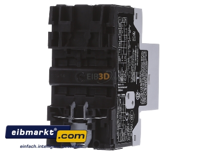 Back view Eaton (Moeller) PKZM01-1,6 Motor protective circuit-breaker 1,6A
