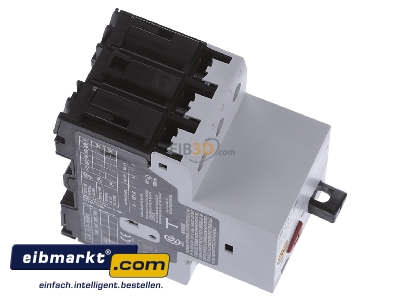 View top left Eaton (Moeller) PKZM01-1,6 Motor protective circuit-breaker 1,6A
