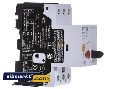 Ansicht links Eaton (Moeller) PKZM01-2,5 Motorschutzschalter 2,5A 