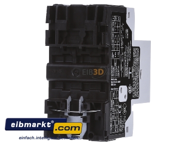 Back view Eaton (Moeller) PKZM01-2,5 Motor protective circuit-breaker 2,5A - 
