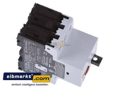 View top left Eaton (Moeller) PKZM01-2,5 Motor protective circuit-breaker 2,5A - 
