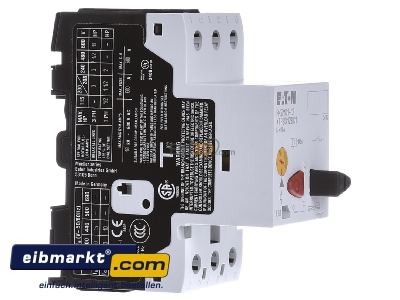 View on the left Eaton (Moeller) PKZM01-12 Motor protective circuit-breaker 12A - 
