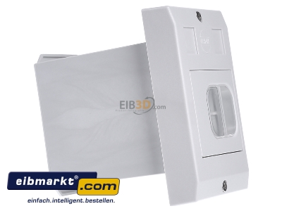 View on the left Eaton (Moeller) E-PKZ01-G Empty enclosure for switchgear IP65 - 
