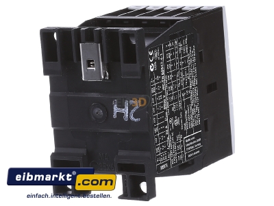 Back view Eaton (Moeller) DILM7-10(230V50HZ) Magnet contactor 7A 230VAC - 

