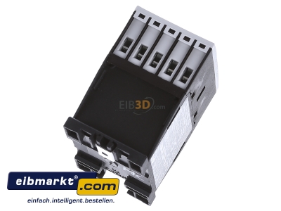 Top rear view Eaton (Moeller) DILM7-10(230V50HZ) Magnet contactor 7A 230VAC - 

