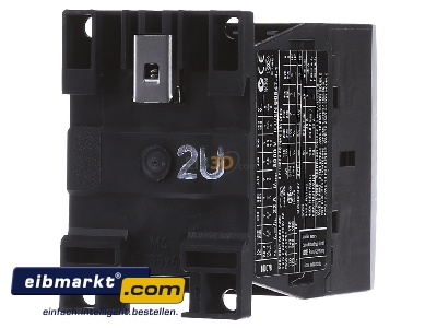 Back view Eaton (Moeller) DILM7-10(24VDC) Magnet contactor 7A 24VDC
