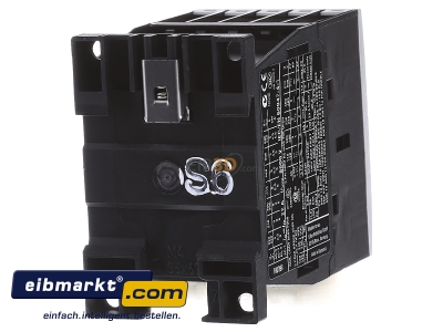 Back view Eaton (Moeller) DILM9-10(24VDC) Magnet contactor 9A 24VDC - 
