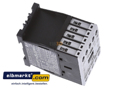 Ansicht oben links Eaton (Moeller) DILM9-10(24VDC) Leistungsschtz 1S 4kW/400V,DC 