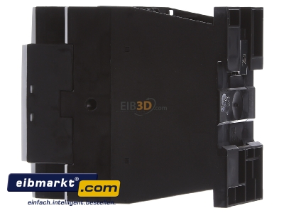 View on the right Eaton (Moeller) DILM17-10(230V50HZ) Magnet contactor 18A 230VAC 
