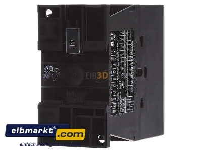 Back view Eaton (Moeller) DILM17-10(230V50HZ) Magnet contactor 18A 230VAC 
