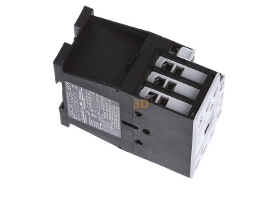 View top left Eaton DILM17-10(RDC24) Magnet contactor 18A 24...27VDC 
