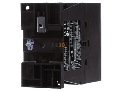 Back view Eaton DILM25-10(RDC24) Magnet contactor 25A 24...27VDC 
