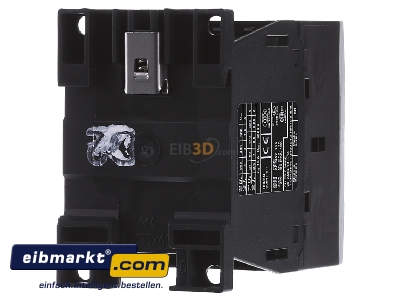 Back view Eaton (Moeller) DILA-40(230V50HZ) Contactor relay 230VAC 0VDC 0NC/ 4 NO
