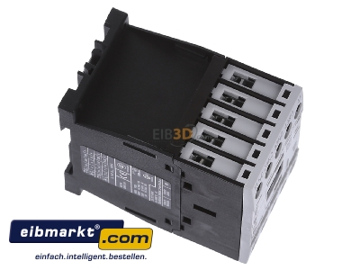 View top left Eaton (Moeller) DILA-40(230V50HZ) Contactor relay 230VAC 0VDC 0NC/ 4 NO
