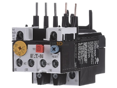 Frontansicht Eaton ZB12-0,6 Motorschutzrelais 0,4-0,6A 