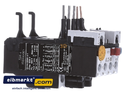 View on the left Eaton (Moeller) ZB12-4 Thermal overload relay 2,4...4A - 

