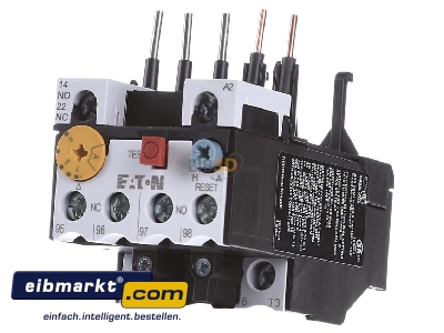 Front view Eaton (Moeller) ZB12-6 Thermal overload relay 4...6A
