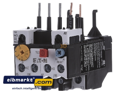 Front view Eaton (Moeller) ZB12-10 Thermal overload relay 6...10A
