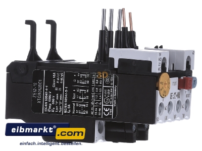 Ansicht links Eaton (Moeller) ZB12-12 Motorschutzrelais 9-12A 