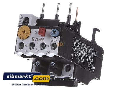 Front view Eaton (Moeller) ZB32-6 Thermal overload relay 4...6A 
