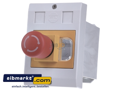 Front view Eaton (Moeller) E-PKZ01-PVT Empty enclosure for switchgear IP65 - 
