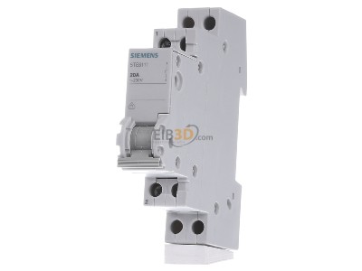 Front view Siemens 5TE8111 Off switch for distributor 1 NO 0 NC 
