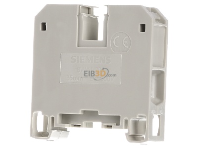 Front view Siemens Indus.Sector 8WA1205 Feed-through terminal block 16mm 125A 
