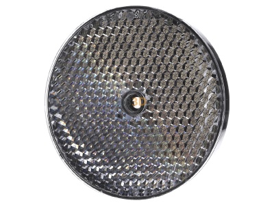 Front view Pepperl + Fuchs C110-2 Round reflector for light barrier 
