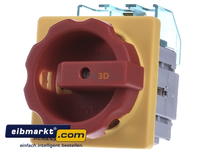 Front view Siemens Indus.Sector 3LD2103-0TK53 Safety switch 3-p 9,5kW
