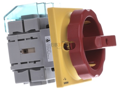 View on the left Siemens 3LD2704-0TK53 Safety switch 3-p 37kW 
