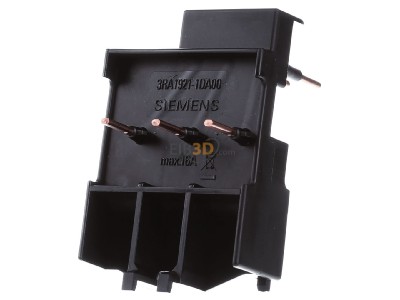 Frontansicht Siemens 3RA1921-1D Baustein 3RV1.2+3RT101 