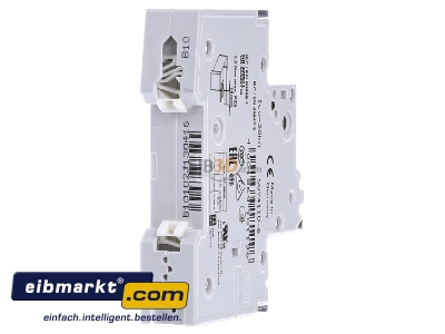 Ansicht hinten Siemens Indus.Sector 5SY4110-6 LS-Schalter B10A,1pol,T=70,10kA 