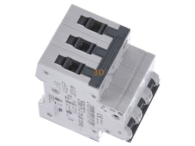 Ansicht oben links Siemens 5SY4306-6 LS-Schalter B6A,3pol,T=70,10kA 