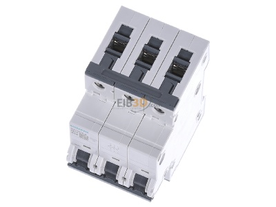 Ansicht oben vorne Siemens 5SY4310-6 LS-Schalter B10A,3pol,T=70,10kA 