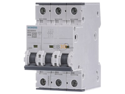 Frontansicht Siemens 5SY4316-6 LS-Schalter B16A,3pol,T=70,10kA 