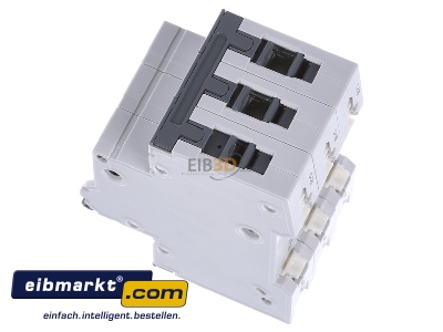 Ansicht oben rechts Siemens Indus.Sector 5SY43206 LS-Schalter B20A,3pol,T=70,10kA 5SY4320-6