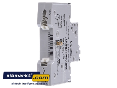 Ansicht hinten Siemens Indus.Sector 5SY4101-7 LS-Schalter C1A,1pol,T=70,10kA 
