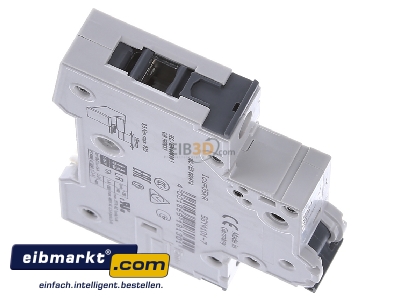 Ansicht oben links Siemens Indus.Sector 5SY4101-7 LS-Schalter C1A,1pol,T=70,10kA 