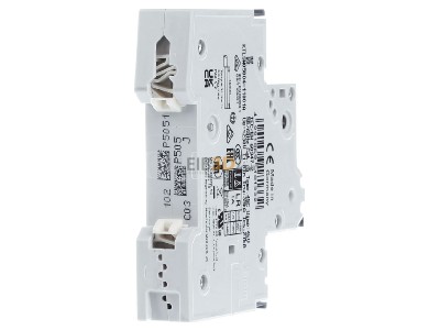 Ansicht hinten Siemens 5SY4103-7 LS-Schalter C3A,1pol,T=70,10kA 