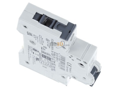Ansicht oben links Siemens 5SY4103-7 LS-Schalter C3A,1pol,T=70,10kA 