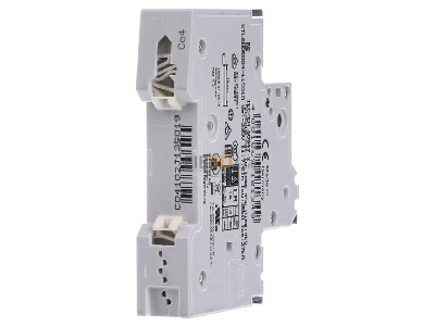 Ansicht hinten Siemens 5SY4104-7 LS-Schalter C4A,1pol,T=70,10kA 