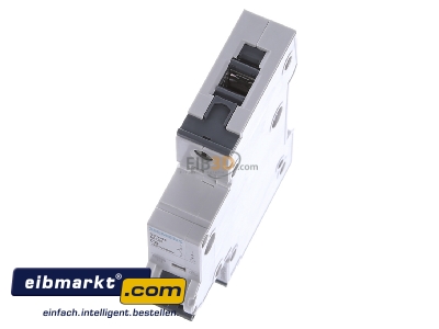 Ansicht oben vorne Siemens Indus.Sector 5SY4106-7 LS-Schalter C6A,1pol,T=70,10kA 