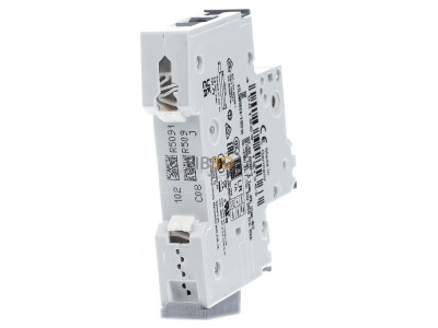 Ansicht hinten Siemens 5SY4108-7 LS-Schalter C8A,1pol,T=70,10kA 