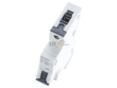 Ansicht oben vorne Siemens 5SY4108-7 LS-Schalter C8A,1pol,T=70,10kA 