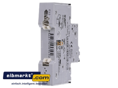 Ansicht hinten Siemens Indus.Sector 5SY4113-7 LS-Schalter C13A,1pol,T=70,10kA 
