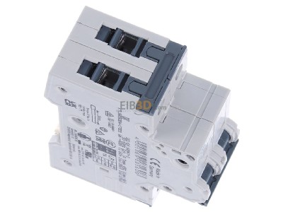 Ansicht oben links Siemens 5SY4202-7 LS-Schalter C2A,2pol,T=70,10kA 